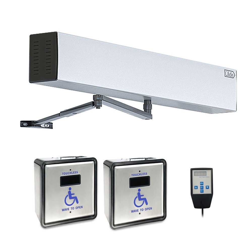 DSW120 Automatic Swing Door Operator with Wireless Touchless Activation Switch