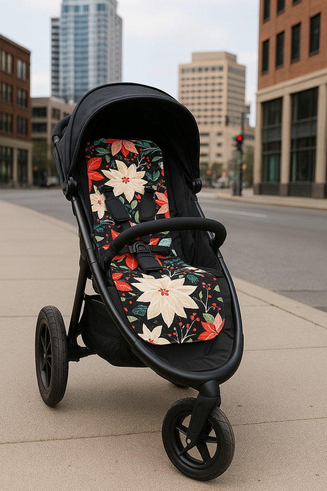 Big Flower Stroller Liner