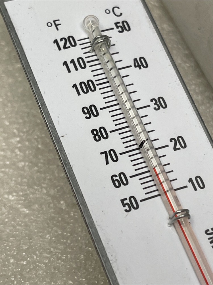 GQF 0490 Thermometer for Box Type Brooder, 50° - 120° F, New