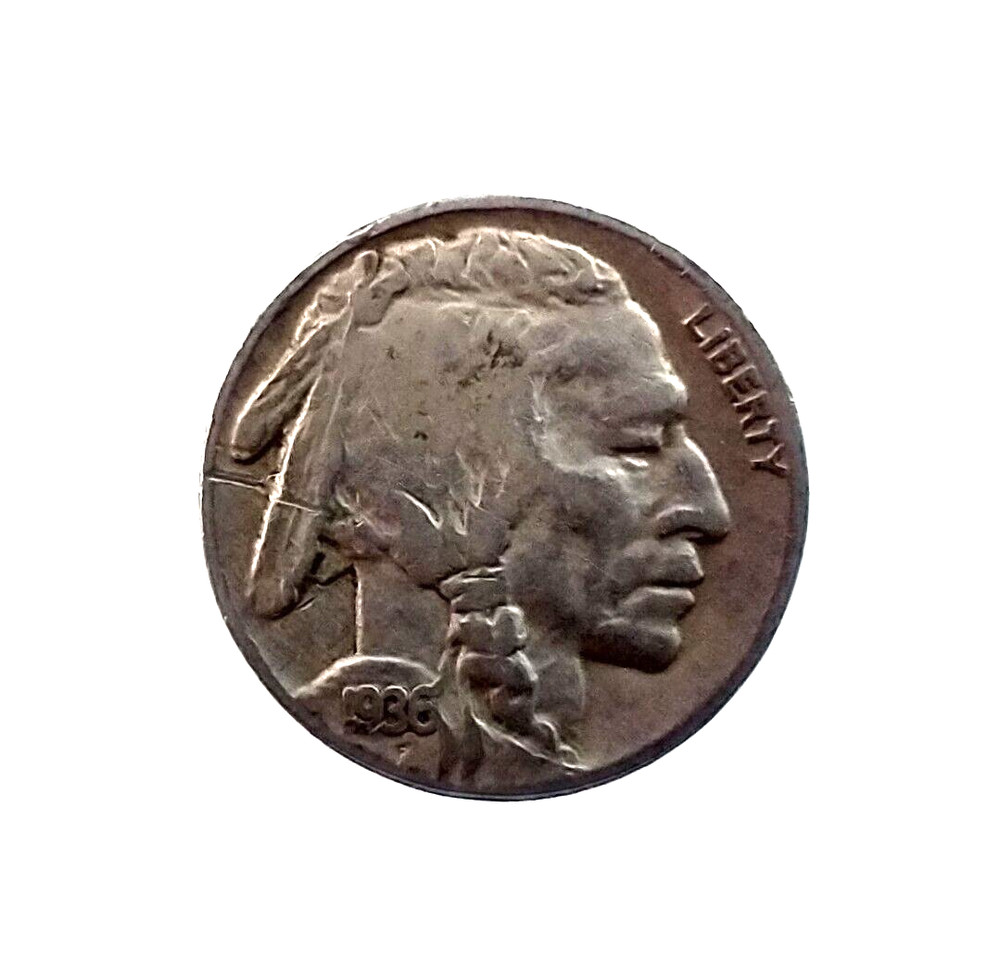 1936 Buffalo Nickel 5¢ [W9]