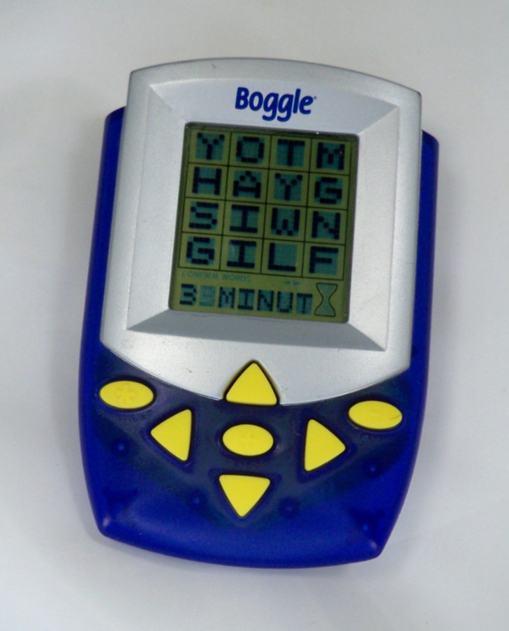 Parker Brothers Boggle Electronic Handheld Game 2002 Tested Works