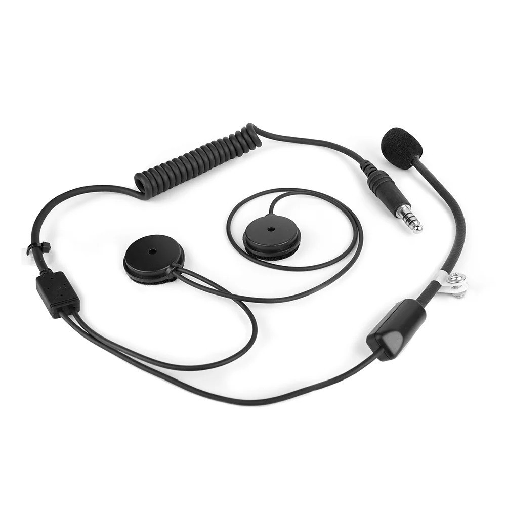Terratrip Professional Plus Intercom Headset for Open Face Helmet Male Nexus