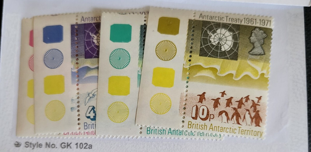 Stamps British Antarctic Territory Scott #39-42 never hinged
