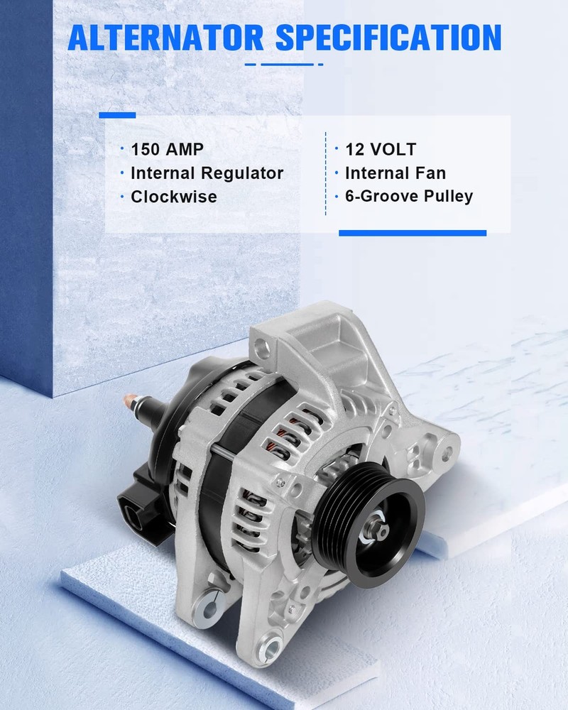 Alternator Replacement For Lucerne DTS 2006-2011 High Output 11178
