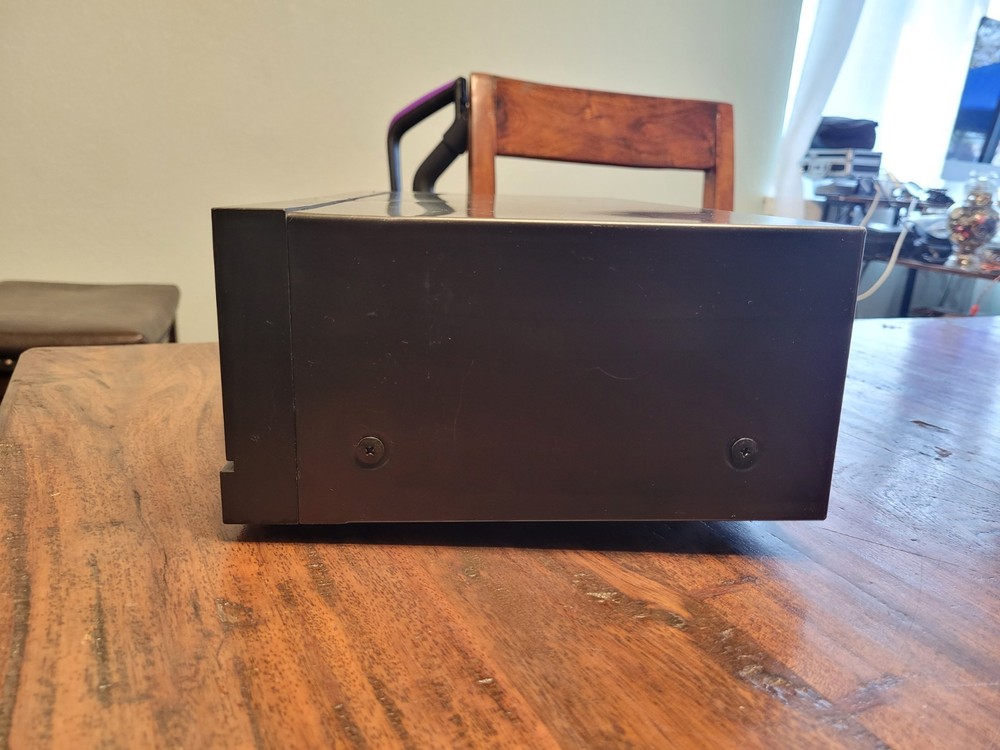 Technics Stereo Double Cassette Deck RS-D190W High Speed Editing Tested Working