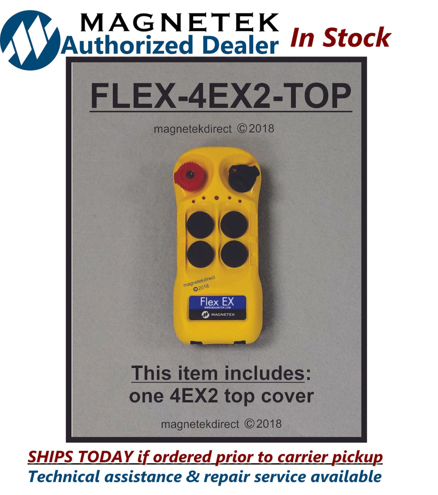 Magnetek FLEX-4EX2-TOP - front cover case, radio remote control transmitter part