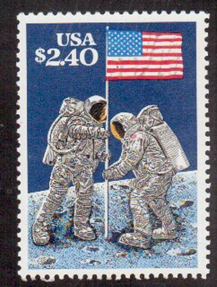 Scott #2419...$2.40...Flag On The Moon
