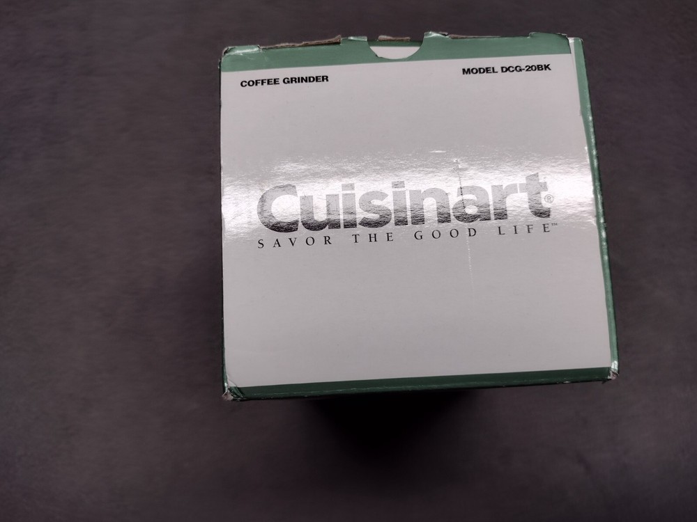 Cuisinart Coffee Grinder Model DCG-20BK New Open Box