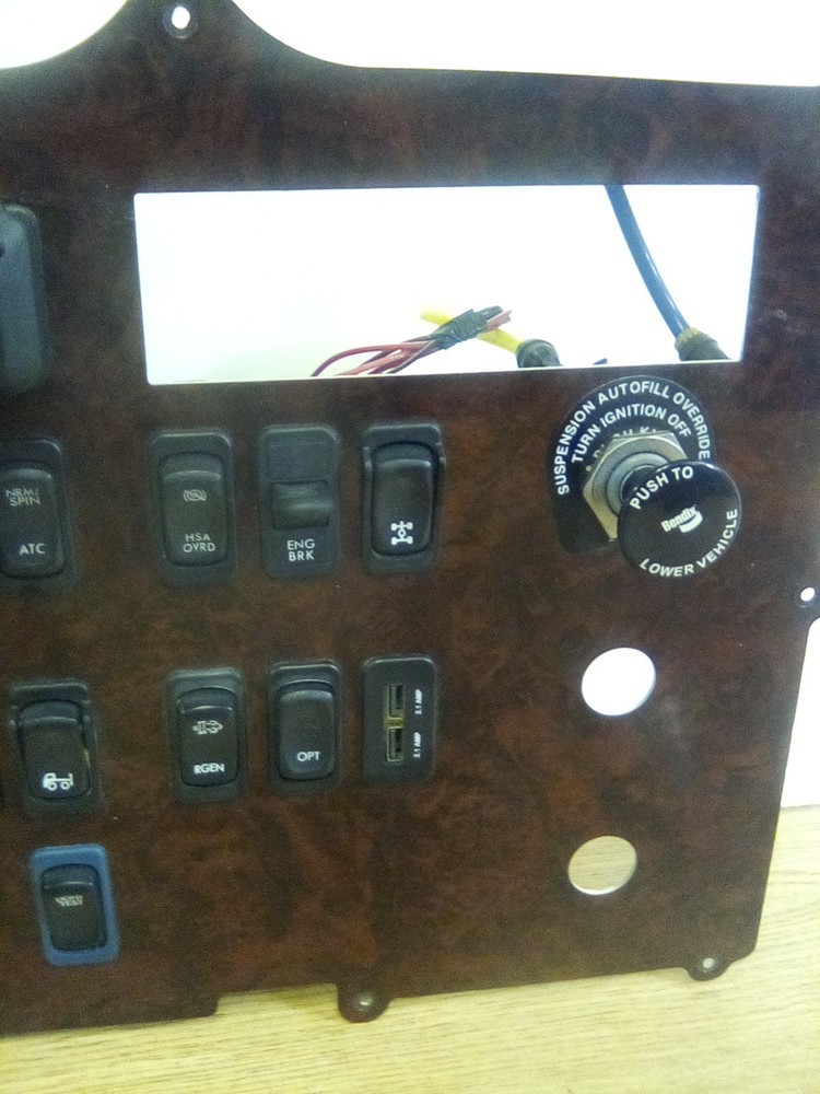 2023 Freightliner M2 22-58883-001 Dash Switch Panel