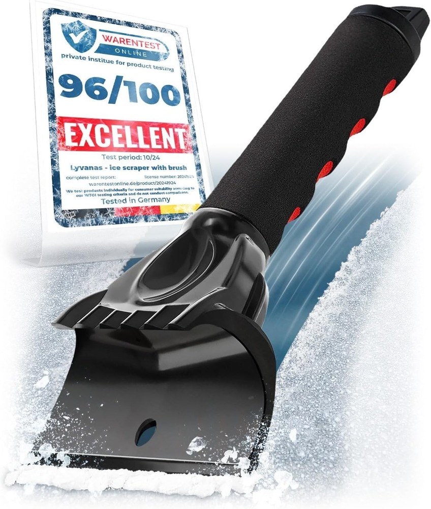 Ultimate Windshield Scraper with Strong Ice-Breaking Claws & Non-Slip Handle