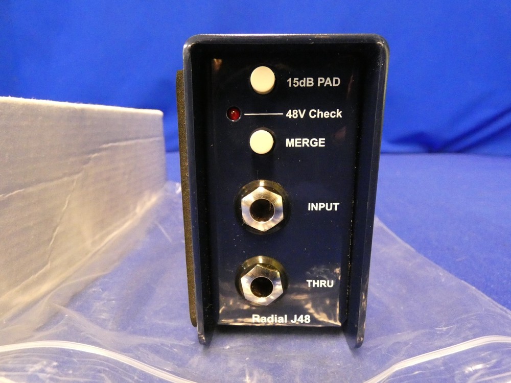 Radial Engineering J48 Active Direct Box 48V Phantom Powered, Demo-Open Box