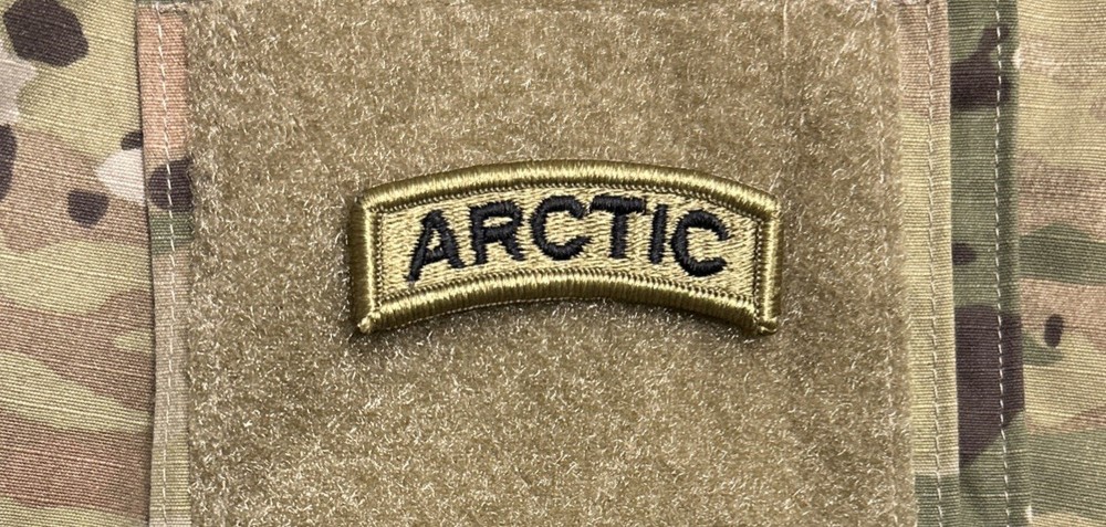 US Army Arctic Tab OCP w/ Hook