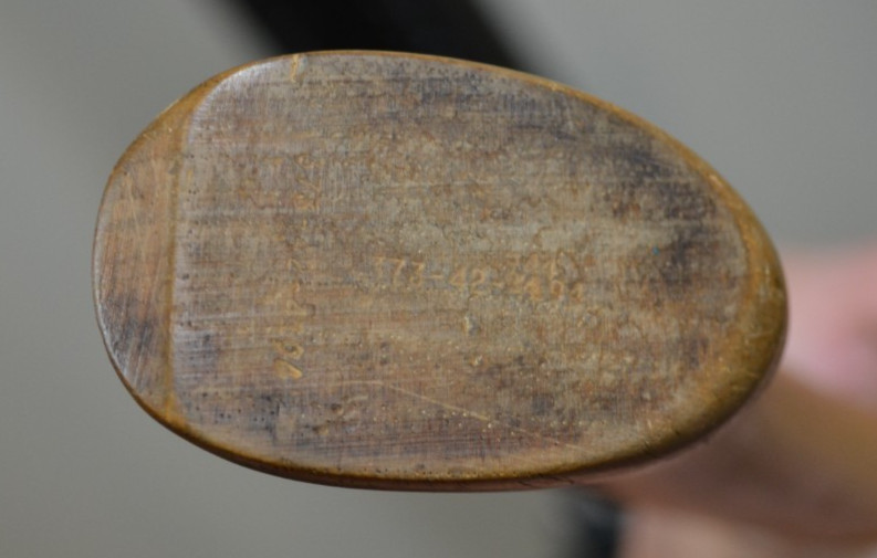 COLLINS CRUISER AXE WITH ORIGINAL SHEATH - ORIGINAL HANDLE - SADDLE AXE