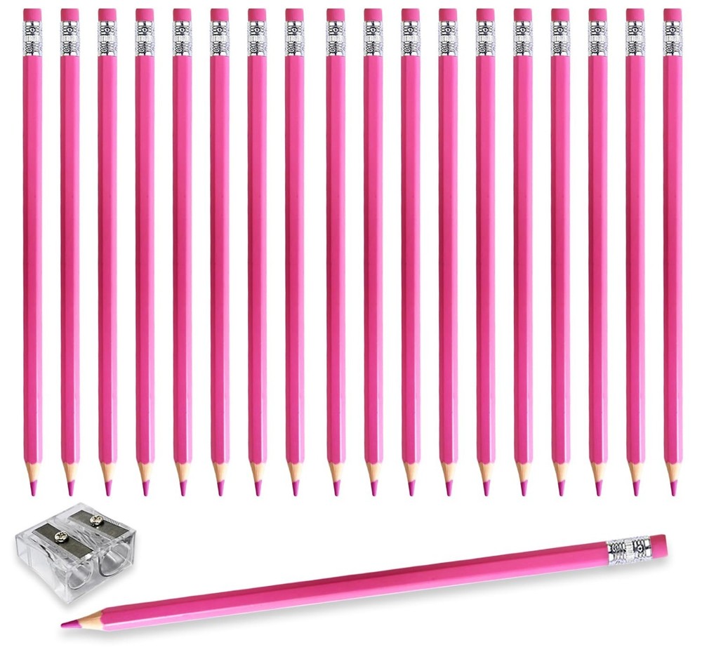 Adhere 25pcs Checking Pencils Erasable colored Pencils Pre-Sharpened #2 HB,fo...