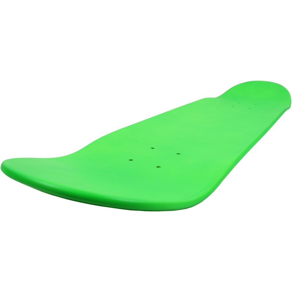 Moose Blank Skateboard Deck Neon Green 7.5"