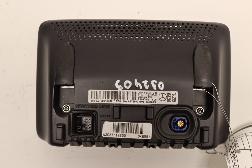 2014 MERCEDES CLA CLASS CLA45 AMG C117 DASH NAVIGATION INFO DISPLAY SCREEN OEM