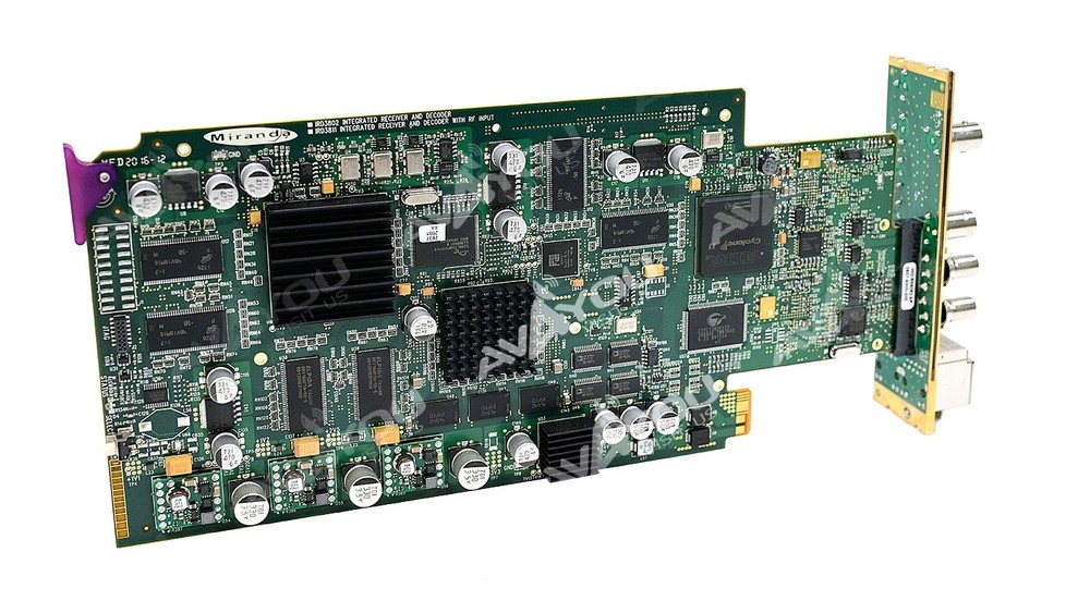 Miranda GV IRD-3802 MPEG Decoder with ASI and GigE IP Inputs +3DRP-ECO
