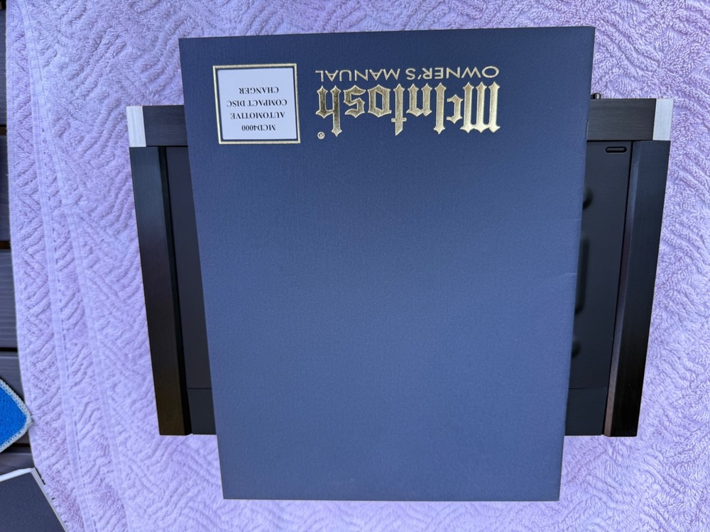 MCINTOSH MCD-4000 CD DISC CHANGER