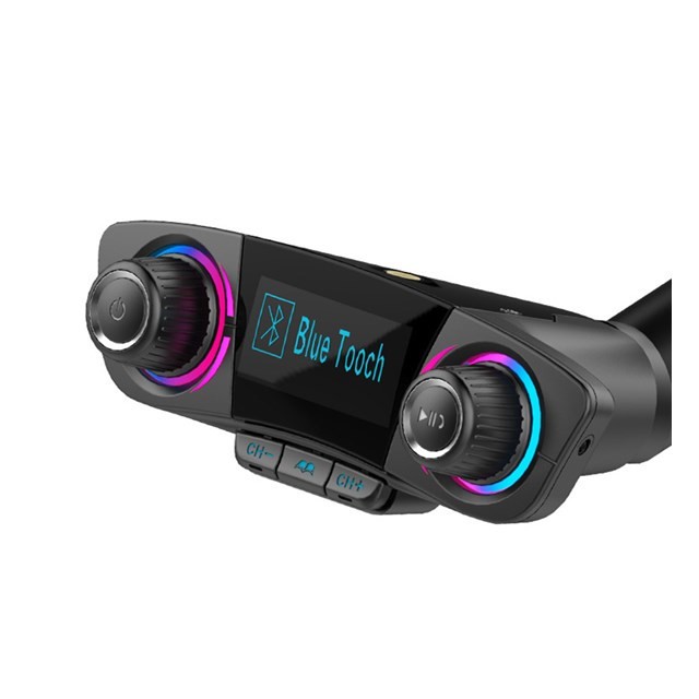 Car Audio MP3 Player FM Transmitter Modulator Bluetooth Handsfree USB Charger