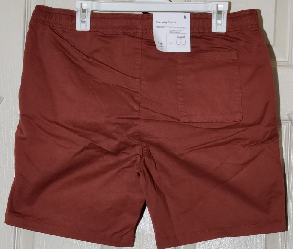 Goodfellow & Co Men's Medium Everyday Relaxed Fit Drawstring Shorts 7"