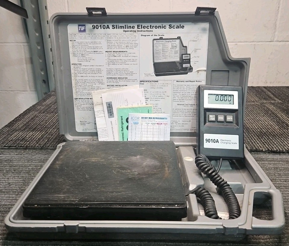 TIF 9010A Single Electronic Scale with Case - READ
