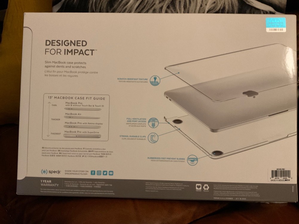 Speck SmartShell MacBook Pro 13" Notebook Hard Case Black