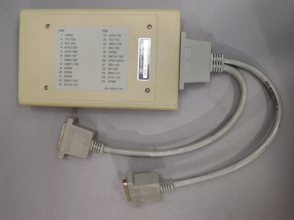 HP 18135A RS-232C/V.24 Physical Interface Pod USED