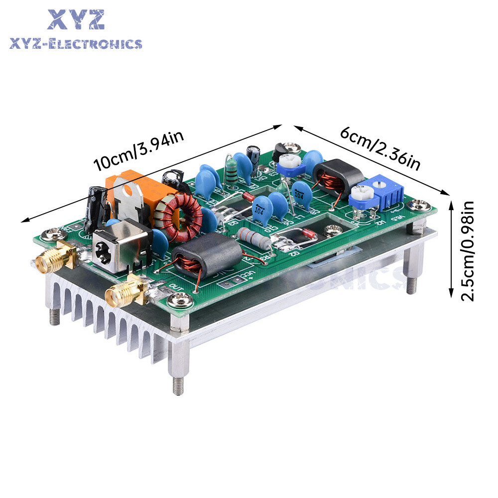 30W Shortwave Power Amplifier Board CW SSB Linear High Frequency Power Amplifier