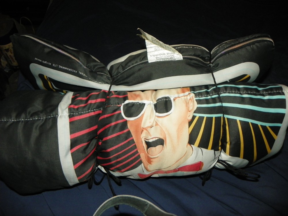Vintage MAX HEADROOM Sleeping Bag 1987 Chrysalis