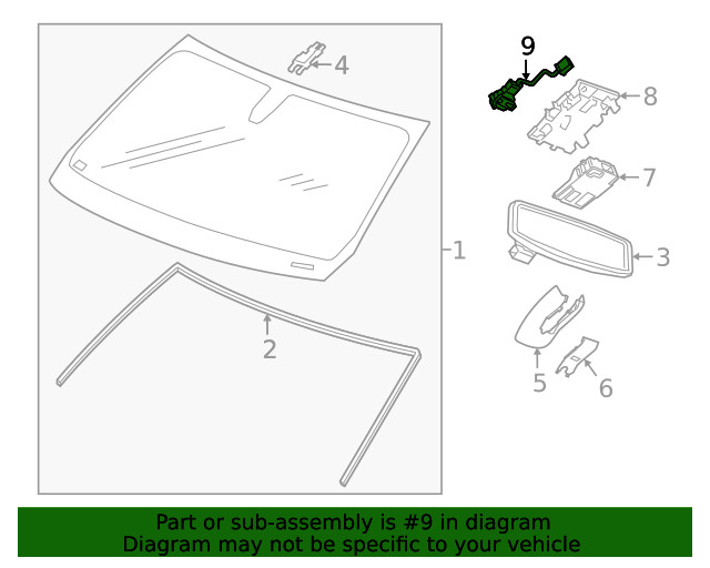 Genuine GM Sensor 85880857