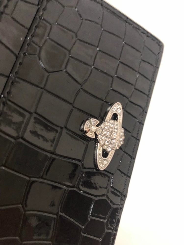 Black Card Holder Wallet Unisex
