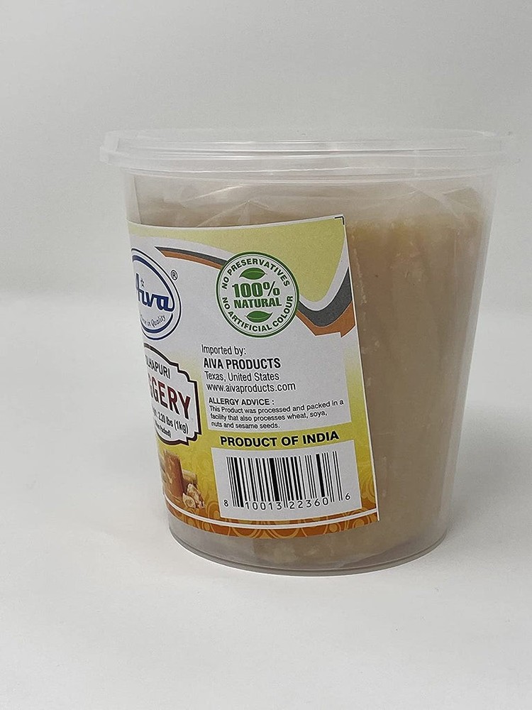 Aiva Kolhapuri Jaggery (Gur / Goor) 500 gm