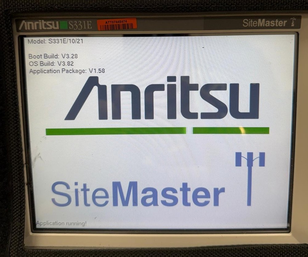 Anritsu Site Master S331E Cable & Antenna Analyzer SiteMaster w/ Options 10 & 21