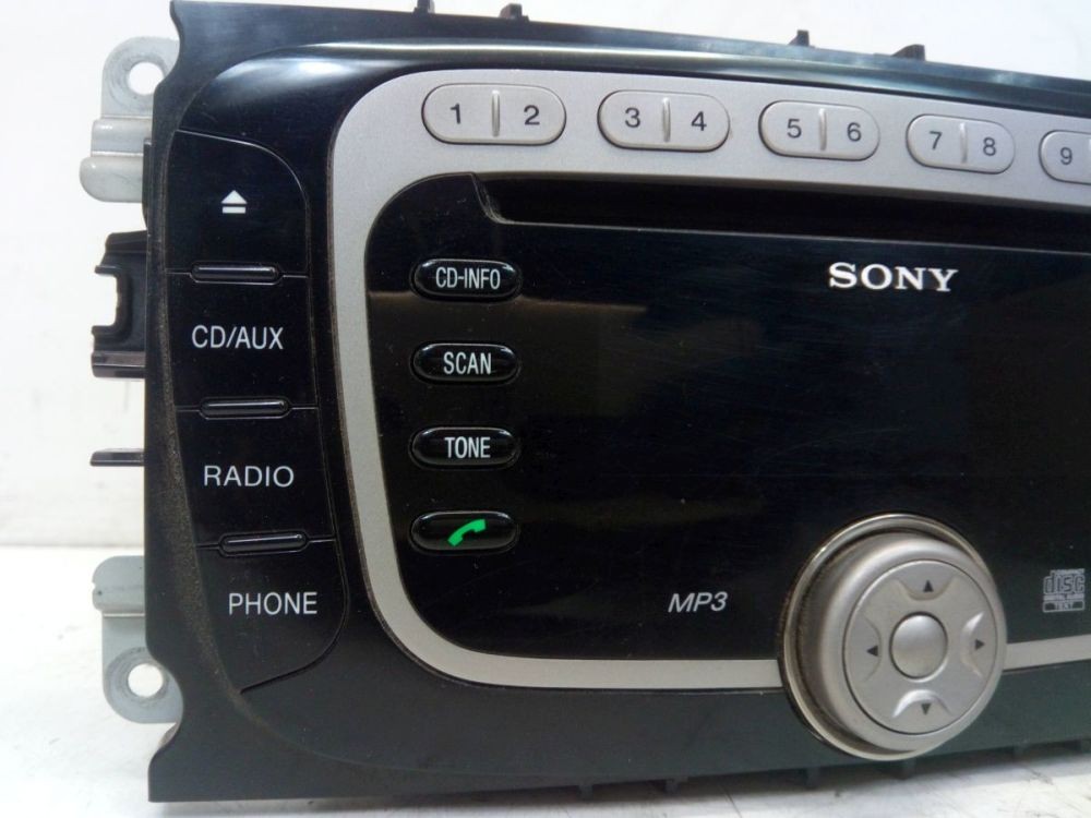 Radio/CD Changer Combination *CODE not present. Fits Ford Mondeo IV