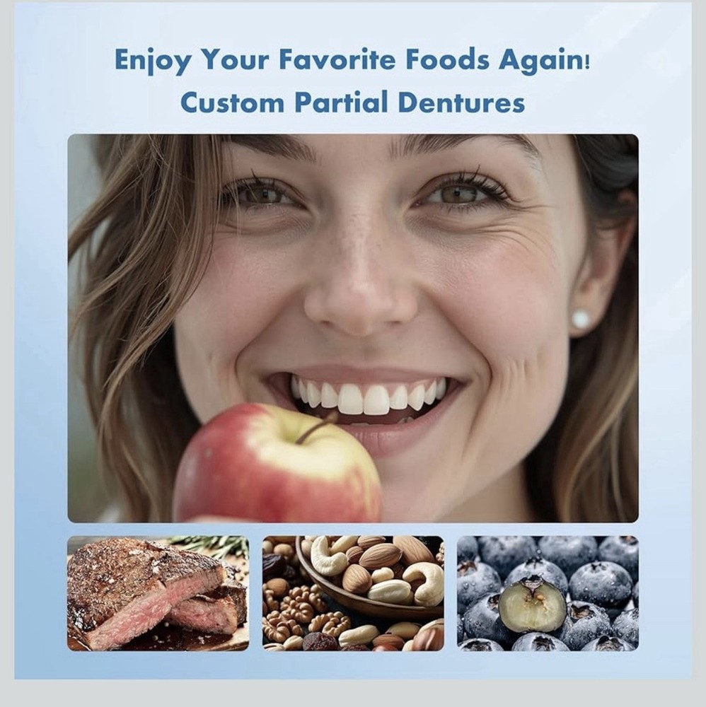 Qiivosm Denture Impressions Kit for Personalized Partial Denture Sets