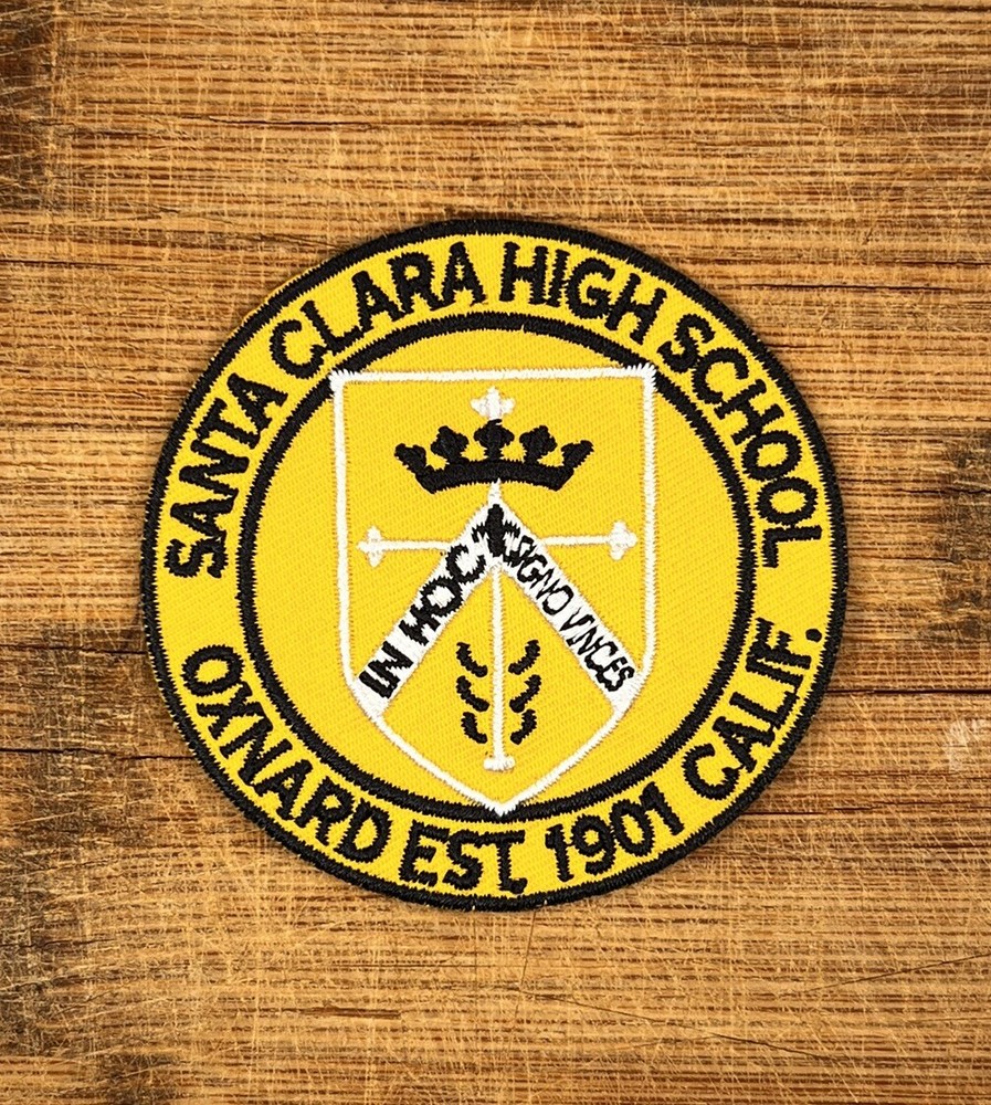 Santa Clara Catholic High School Oxnard California Embroidered Patch