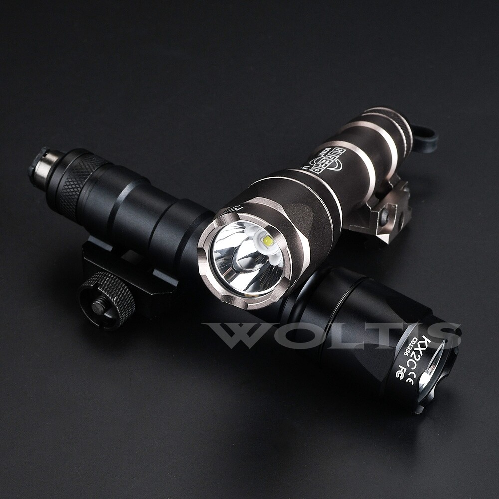 M600B Scout Light LED Flashlight w/ Tail Switch Controller,Rail Mounted