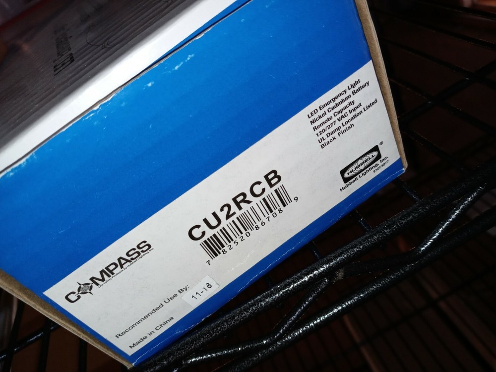 COMPASS CU2RCB LED Emergency Light