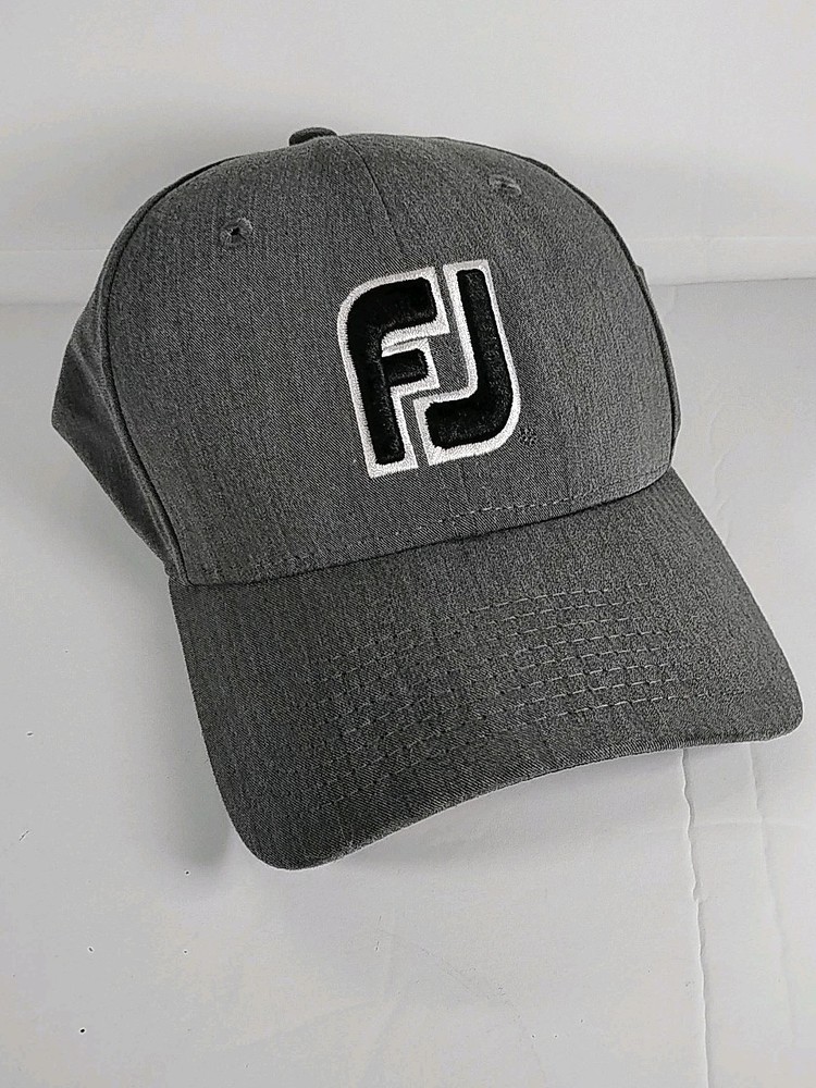 FJ FootJoy Invitational 2013 Gray Golf Hat Adjustable Strap