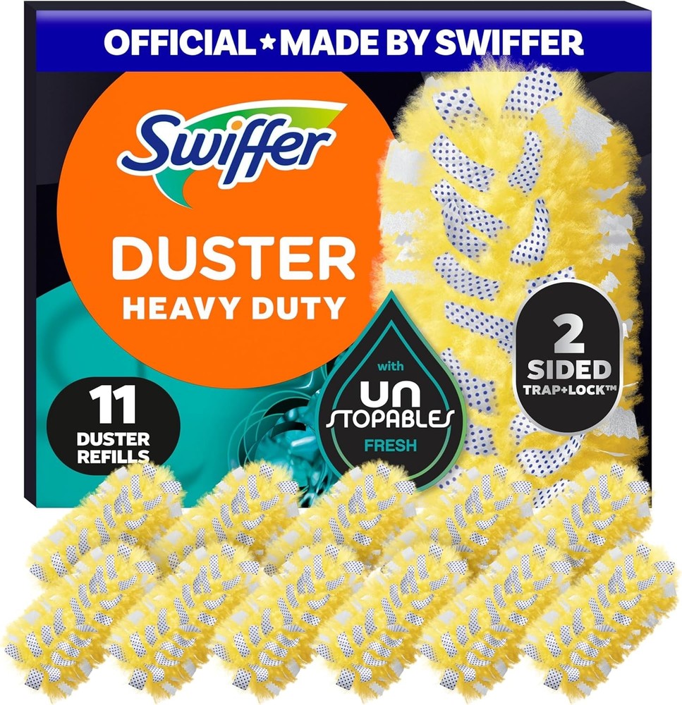 Swiffer Dusters Multi-Surface Heavy Duty Duster Refills, Unstopables Fresh Scent