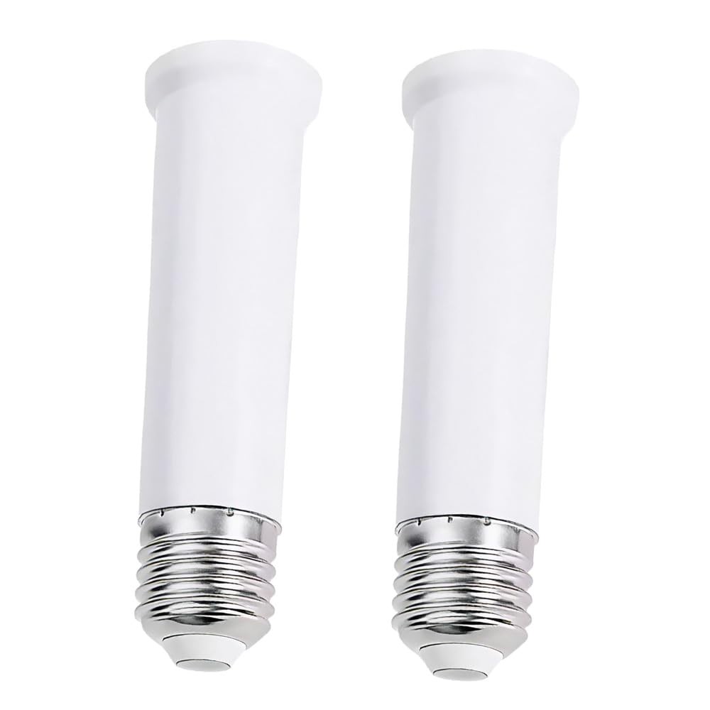 E26 Socket Extender, E26 Standard Medium Base Lamp Bulb Socket Adapter of 12C...