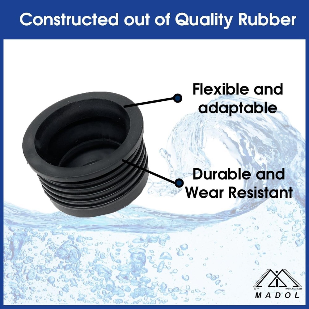 Compression Coupling Wall Adapter Chupon 40-50 mm, HT Siphon 1 1/2 inch