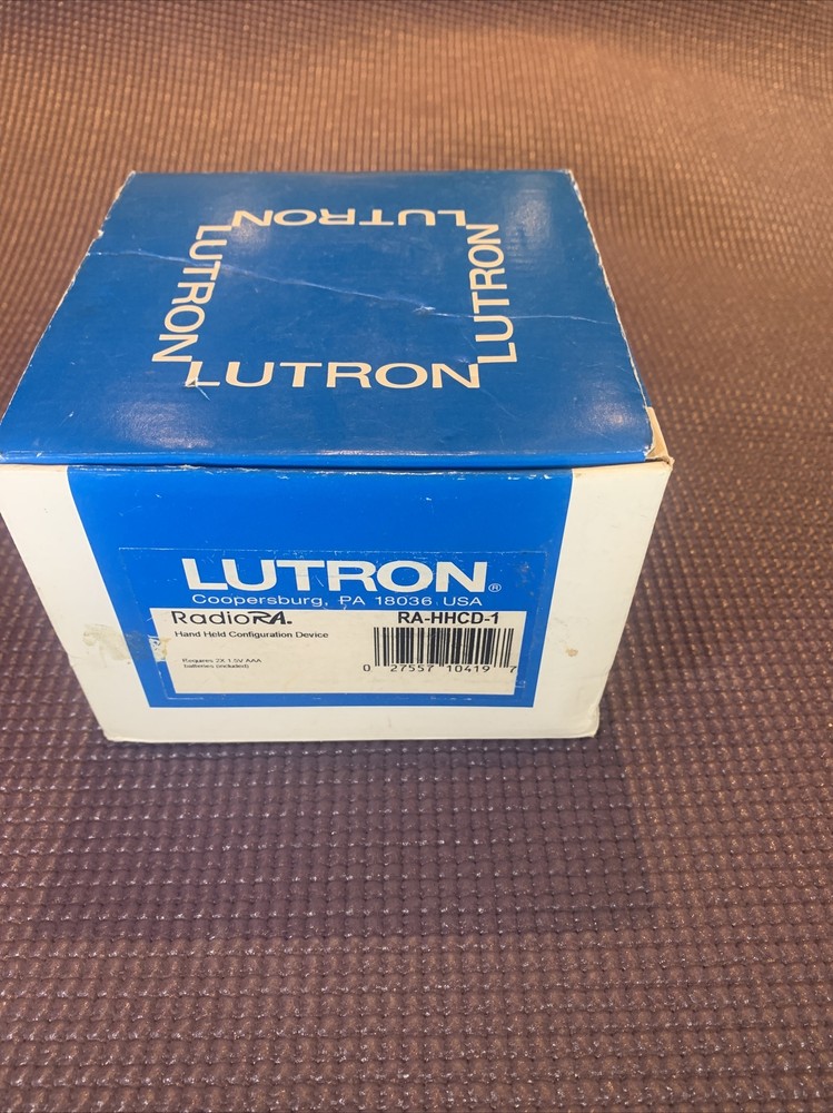 lutron ra-hhcd-1 Han Held Configuration Device New