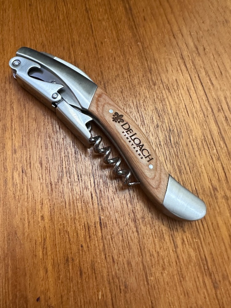 Vinstyle DE LOACH VINEYARDS Hefty Waiters Corkscrew Wine Key Opener