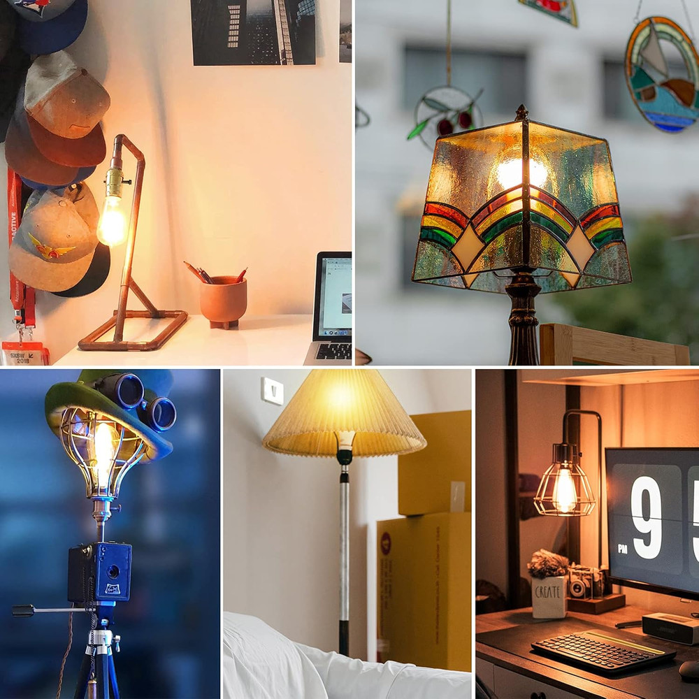 Light Lamp Turn On/Off Switch Knobs Replacement, Black, Standard Size, for Table