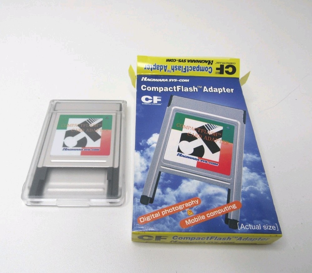 Compact Flash Adapter HPC-ADP01 PC Adapter Converter Reader for Laptop -A15