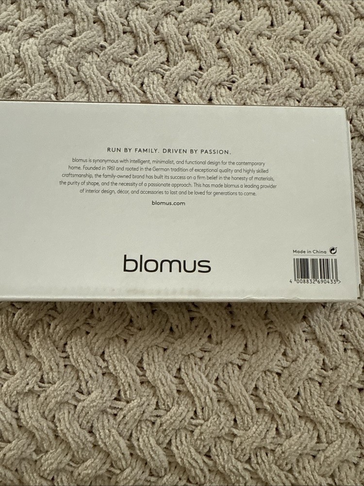 Blomus Sono Oval Tray Magnet Grey New