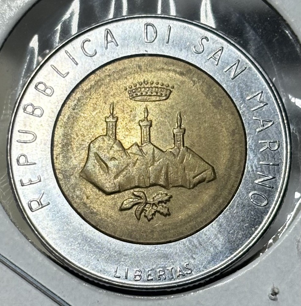 1986 San Marino 500 Lire