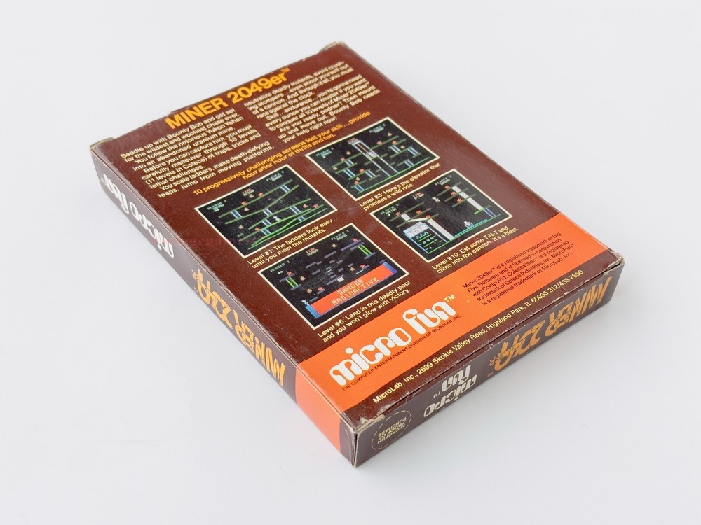 Miner 2049er - Micro Fun- 1982 / ColecoVision - NTSC