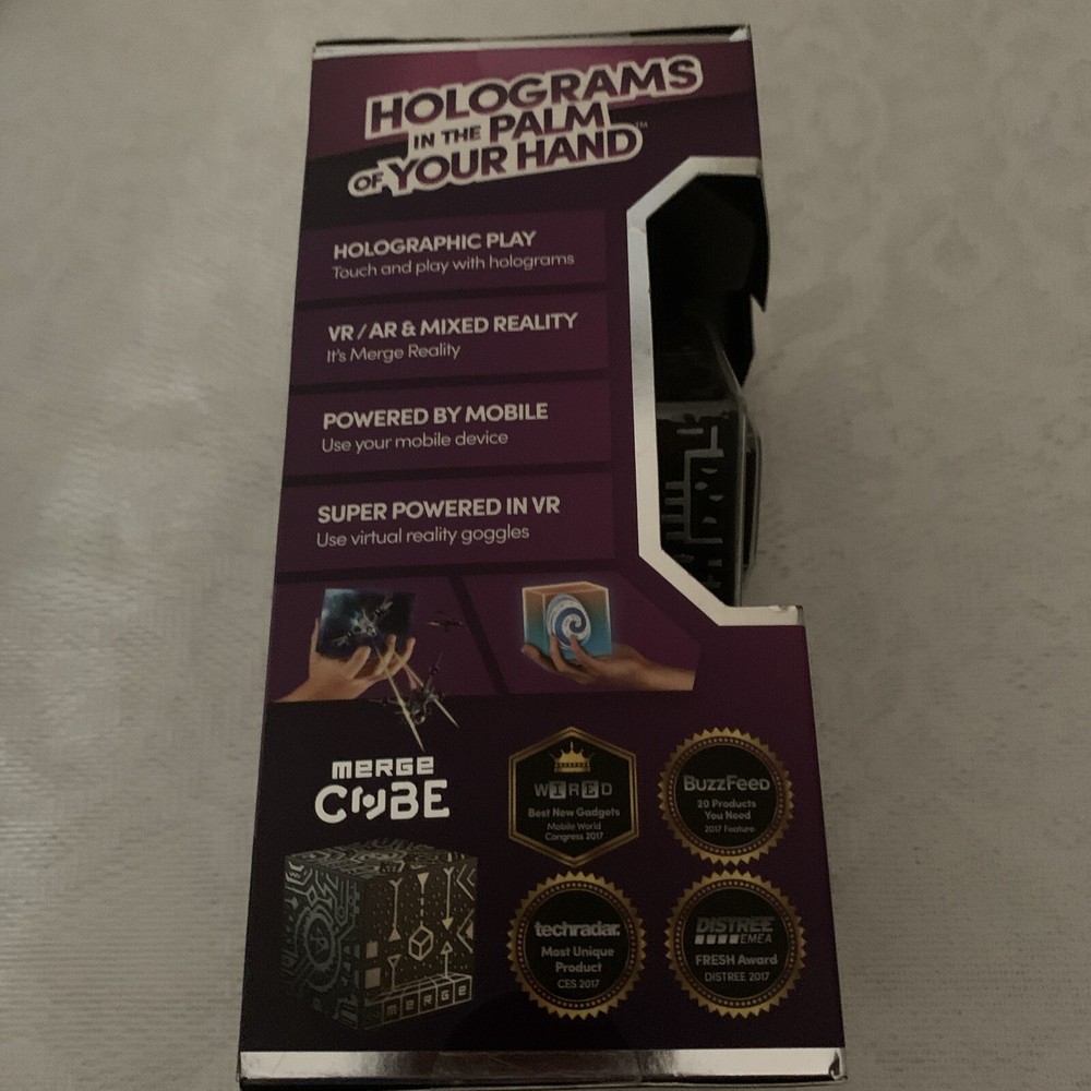 Meet The Merge Cube (Powered By Mobile Device)